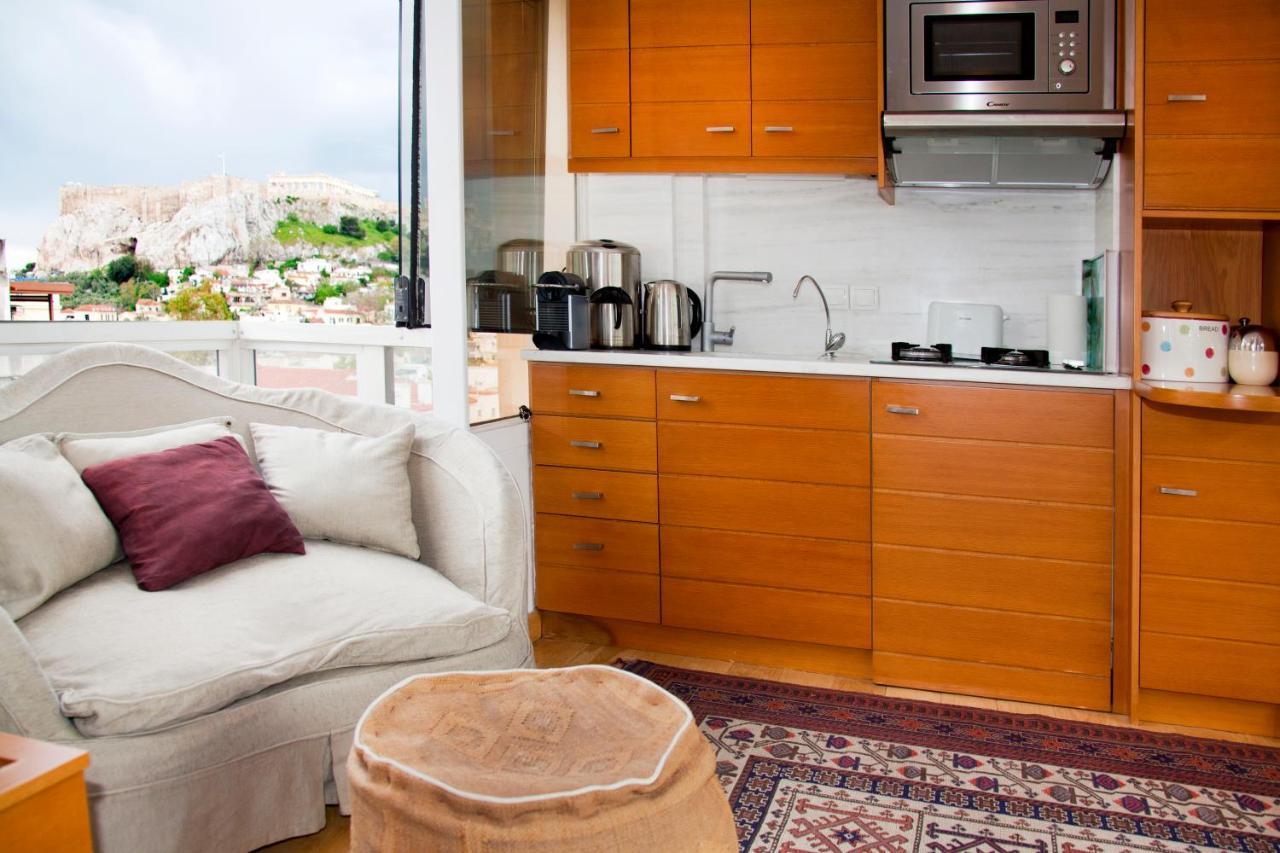 Appartement Stunning Studio With Acropolis And Parthenon View à Athènes Extérieur photo
