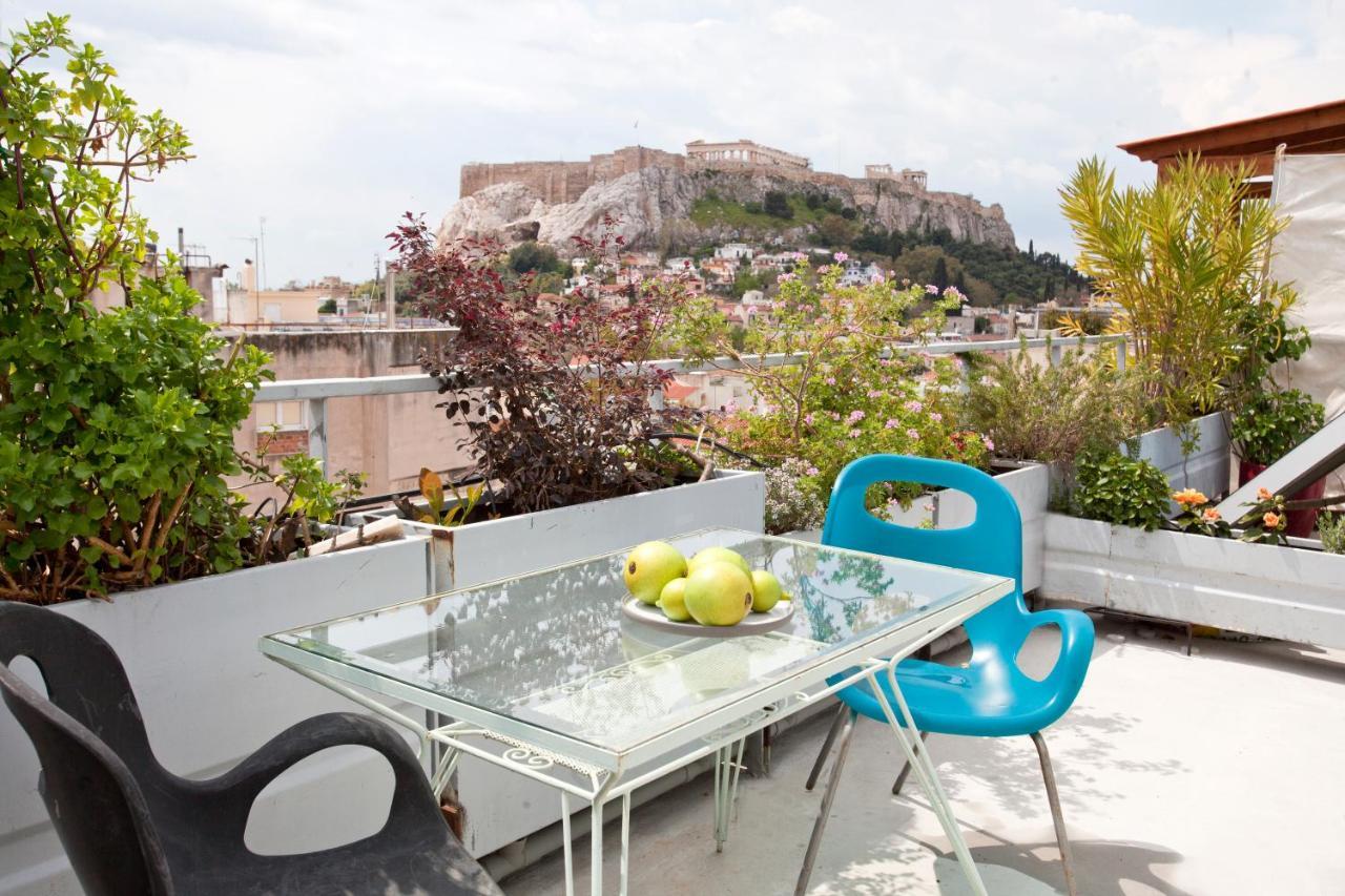 Appartement Stunning Studio With Acropolis And Parthenon View à Athènes Extérieur photo