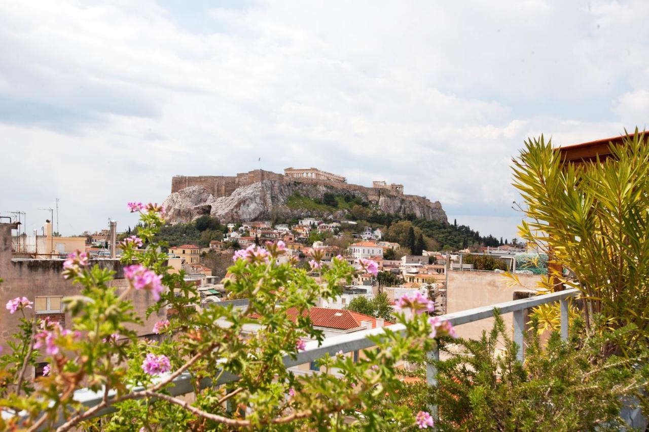Appartement Stunning Studio With Acropolis And Parthenon View à Athènes Extérieur photo