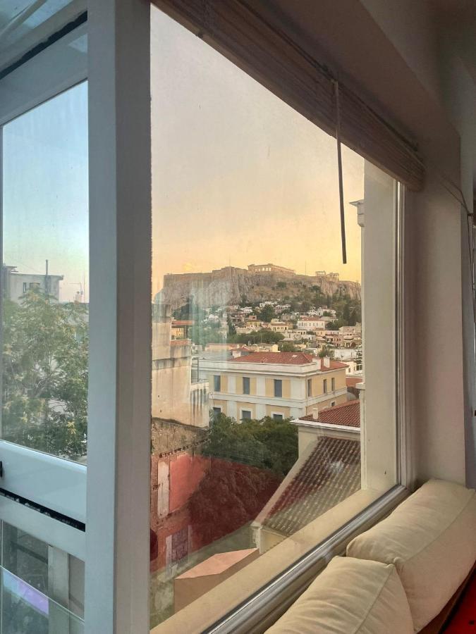Appartement Stunning Studio With Acropolis And Parthenon View à Athènes Extérieur photo