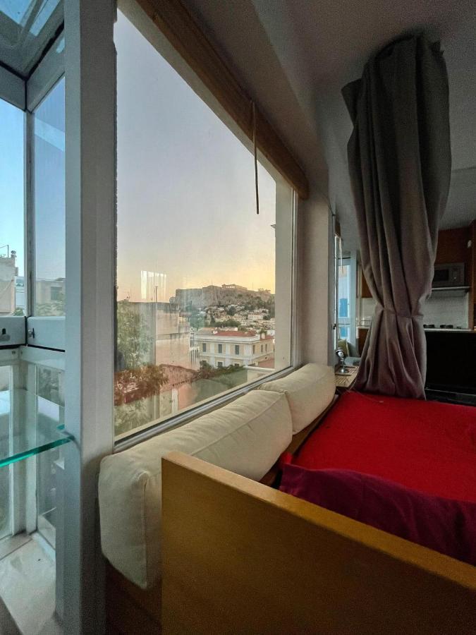 Appartement Stunning Studio With Acropolis And Parthenon View à Athènes Extérieur photo